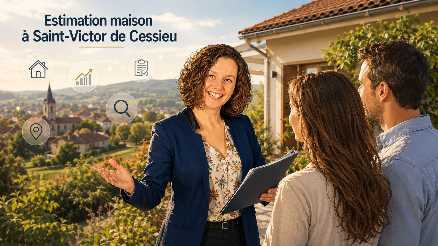 Estimation maison à Saint-Victor de Cessieu — Vanessa MARBOEUF, conseillère immobilière iad
